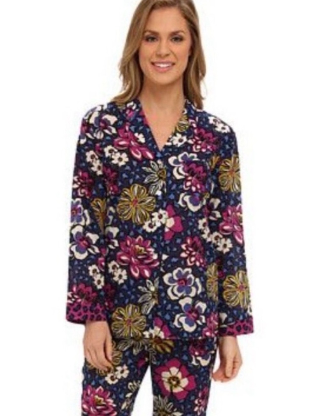 Vera Bradley African Violet pajama top